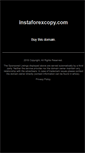 Mobile Screenshot of instaforexcopy.com