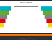 Tablet Screenshot of instaforexcopy.com